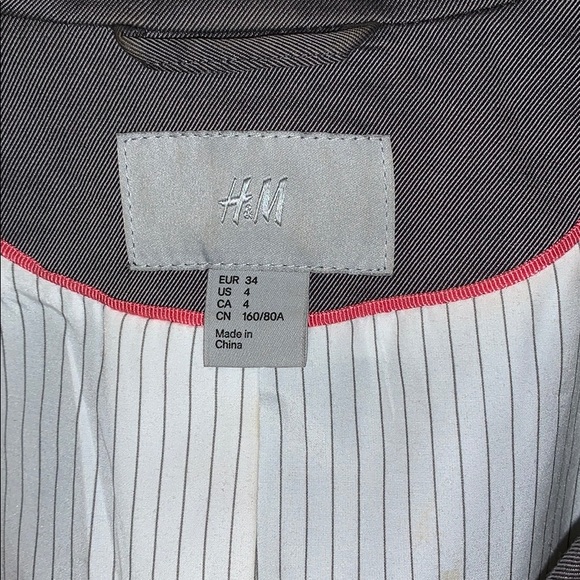Gray H&M Blazer - Picture 3 of 5
